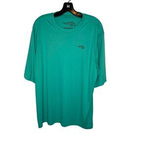 REEL LIFE SUN & WATER MEN'S SUN DEFENDER MEN'S SS UV TEE SHIRT SZ L